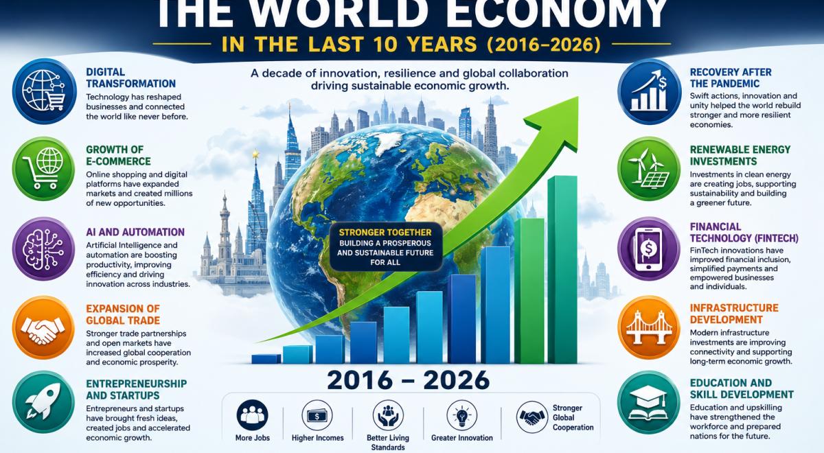 Promoting the Rise of the World Economy in the Last 10 Years (2016–2026)